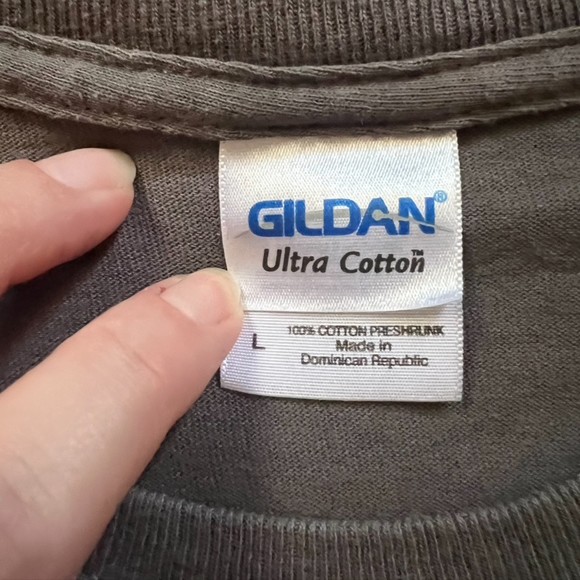 Sprint Car Racing Front Back Graphic Tee Cory Haas York PA 11 Size L Grey - Picture 3 of 6